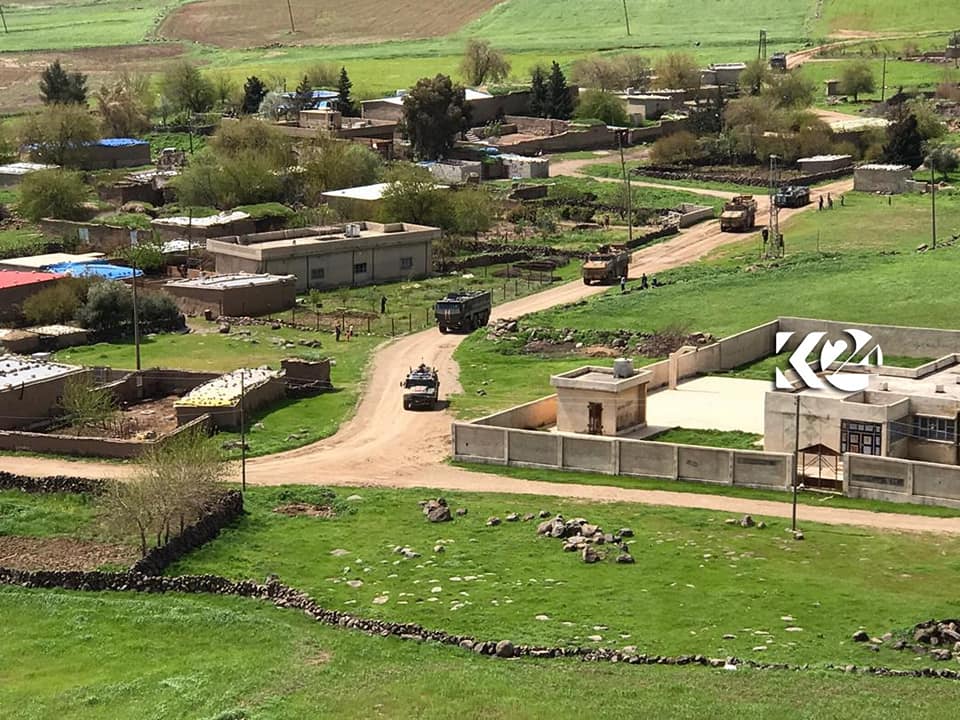 Hêzên Rûsî û Tirkî gereke çavdêriyê li rojhilatê Qamişlo dikin